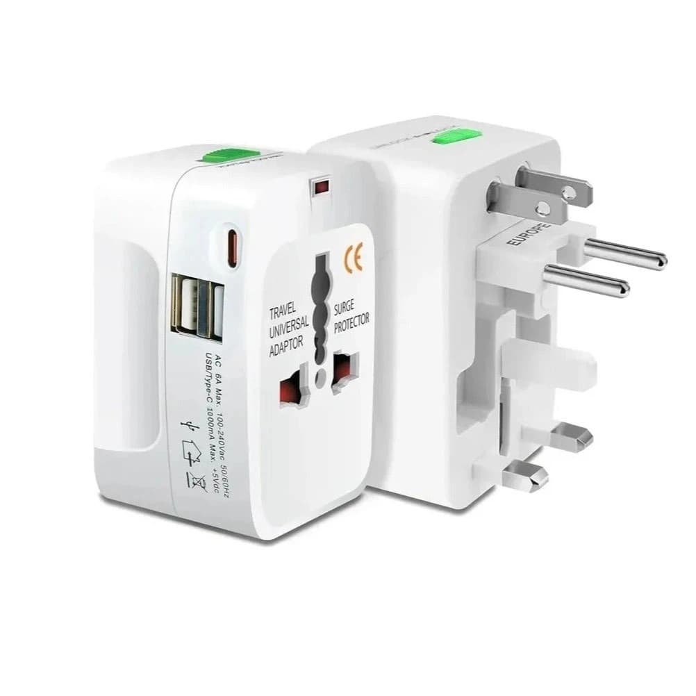 Adaptador Universal Viajero con USB-C
