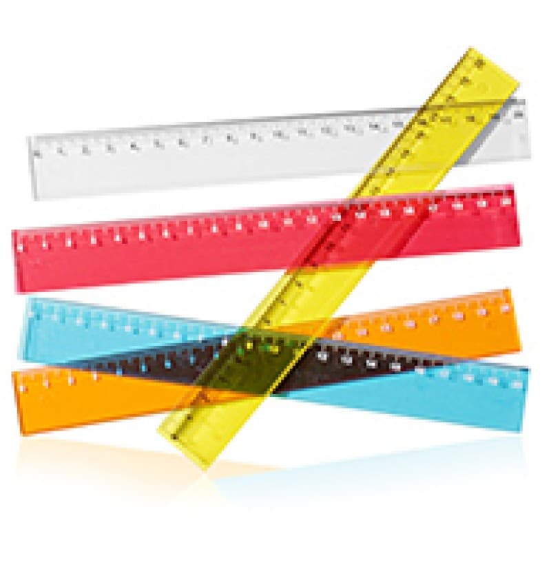 REGLA ESCOLAR 20CM X 26MM S/Imp.