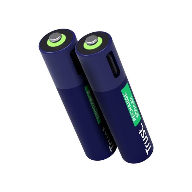 Pilas AAA x 2 Trust Recargables USB-C