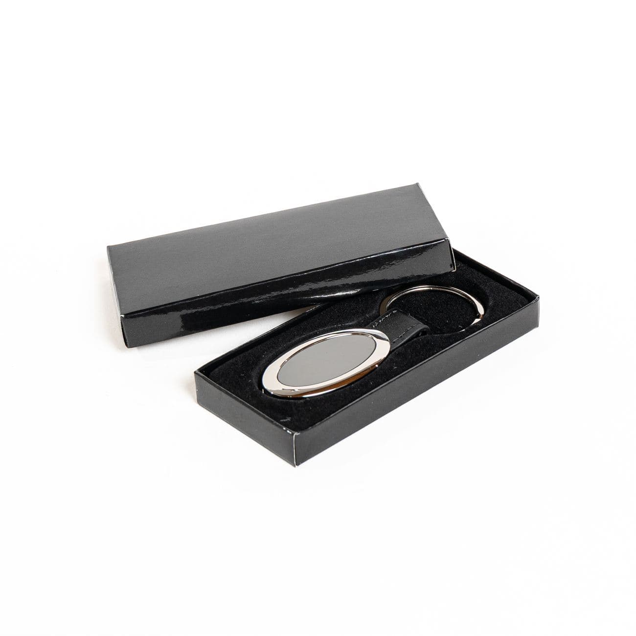 Llavero metal oval