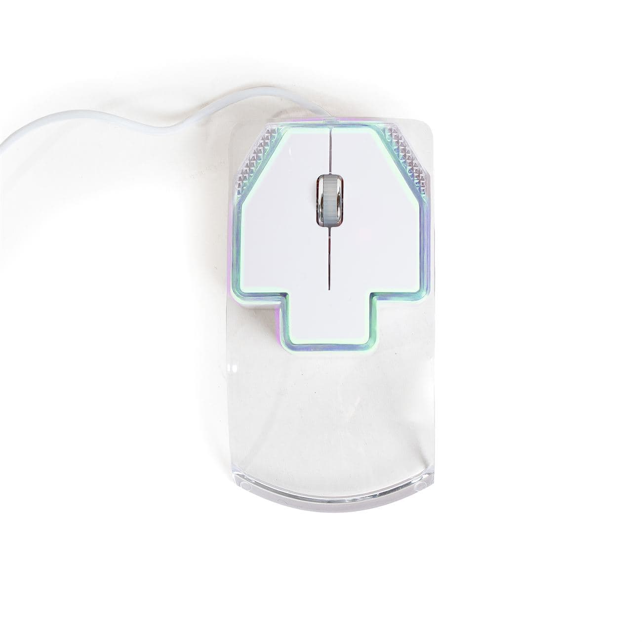 Crystal Mouse con Luz