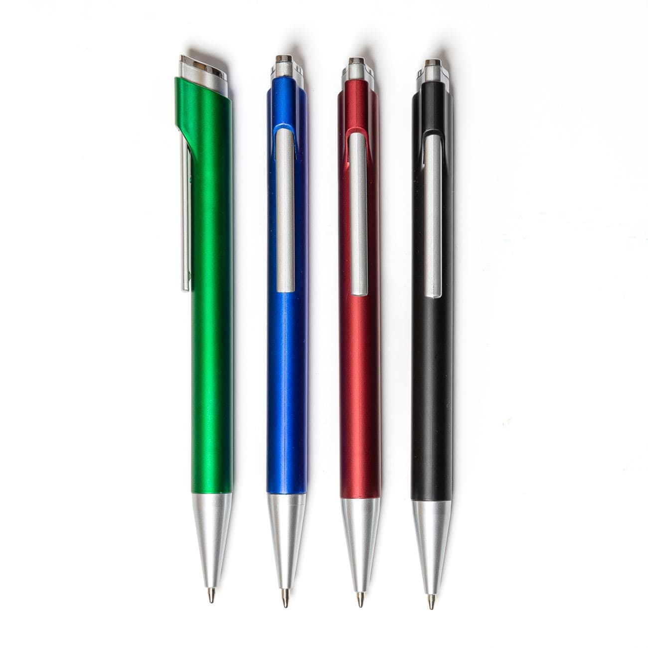 Bolígrafo retractil cuerpo color