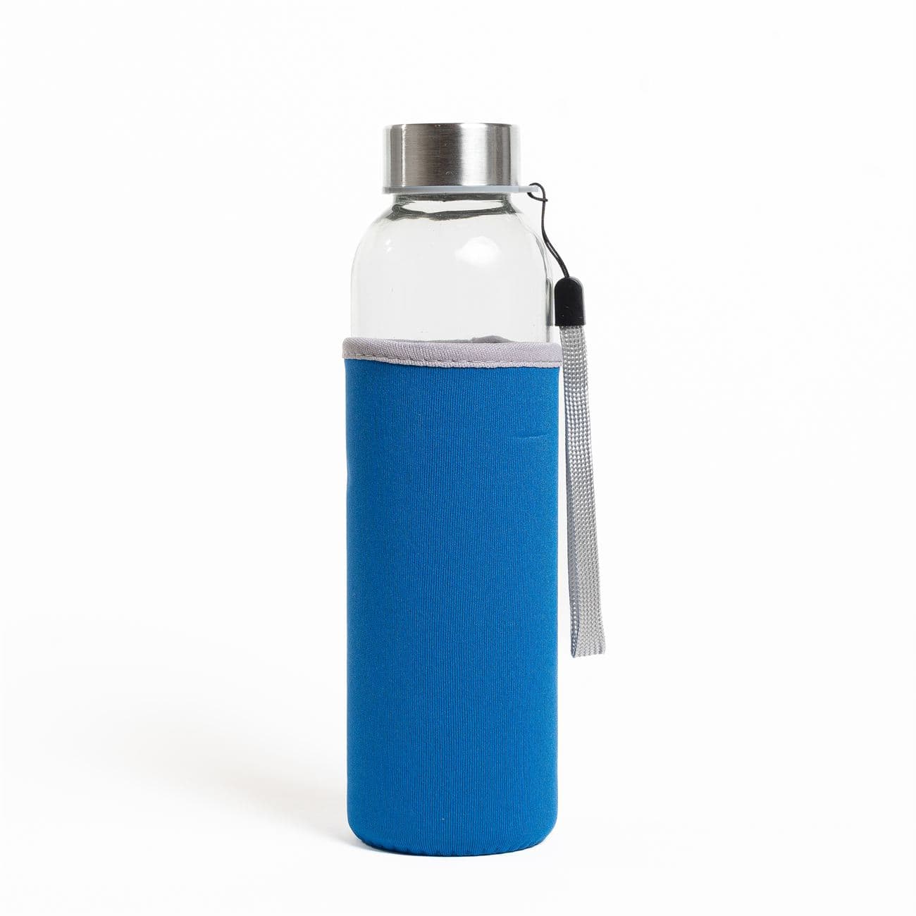 Botella con funda