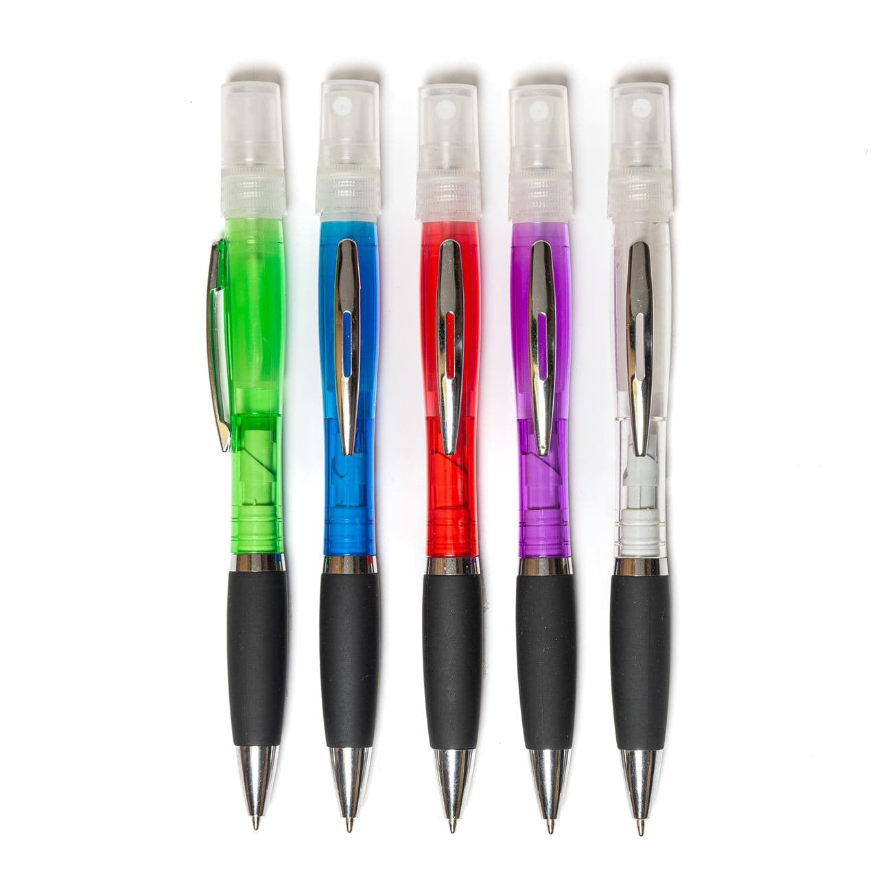 Bolígrafo sanitizador.Capacidad de la cápsula 2ml. Recargable, no incluye el alcohol