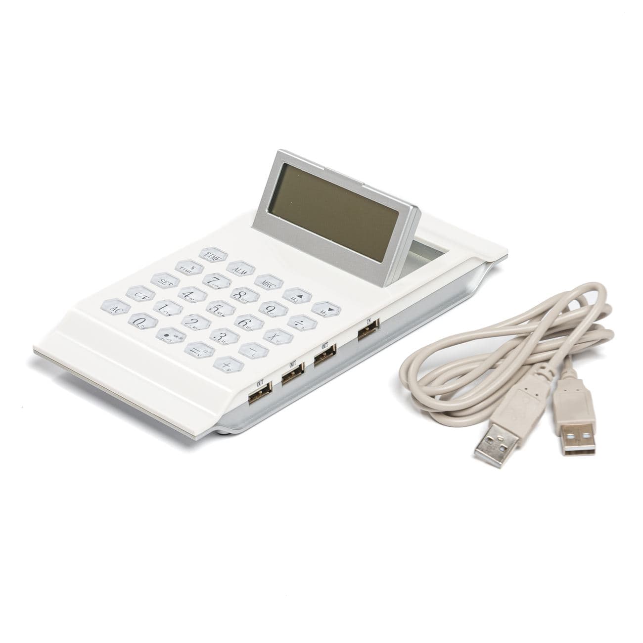 Calculadora con Multipuerto USB