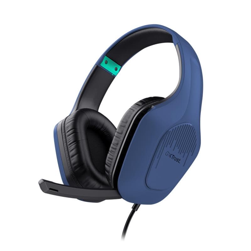 TRUST Zirox Auricular Gaming C/Mic. GXT 415B 3.5mm Blue