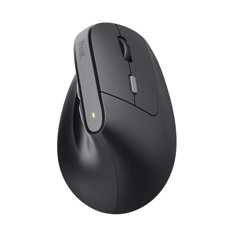 TRUST Bayo II Mouse Wirel Recargable Ergon Vertical USB Black