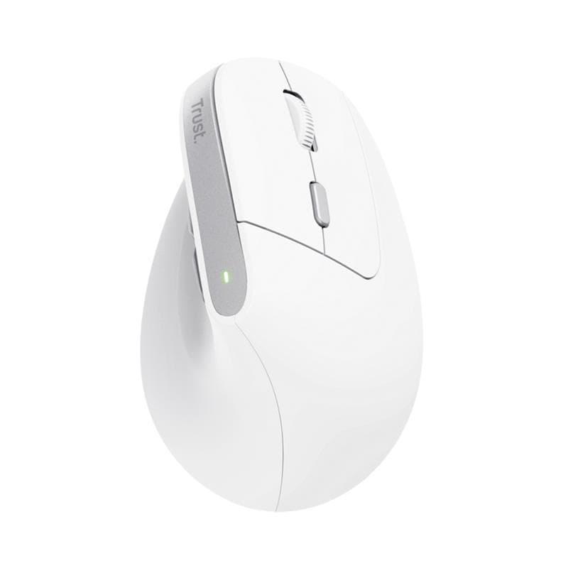 TRUST Bayo II Mouse Wirel Recargable Ergon. Vertical USB White