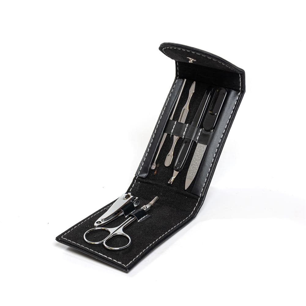 Set de Manicura en Estuche Simil Cuero